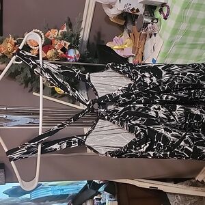 Splatter Halter Dress